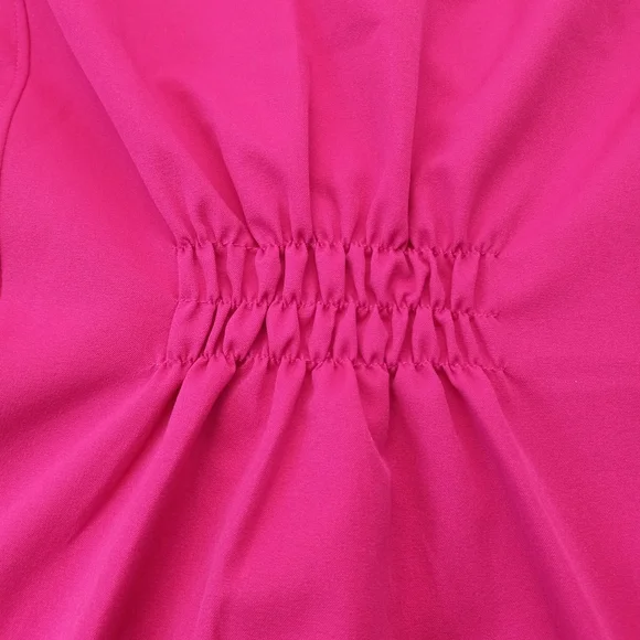 Merrell Core Woven Button Front Collar Top - Picture 7 of 12